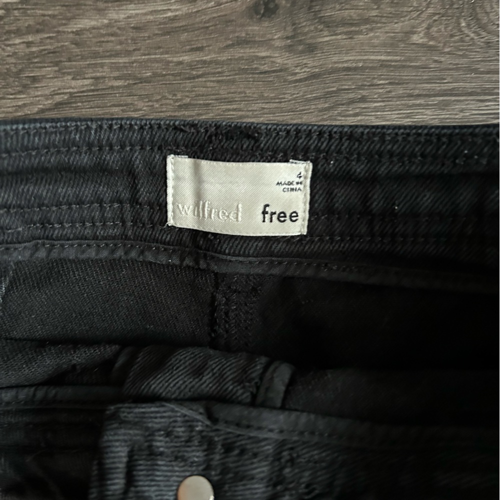 Wilfred Black High-Waisted Pants - Picture 3 of 5